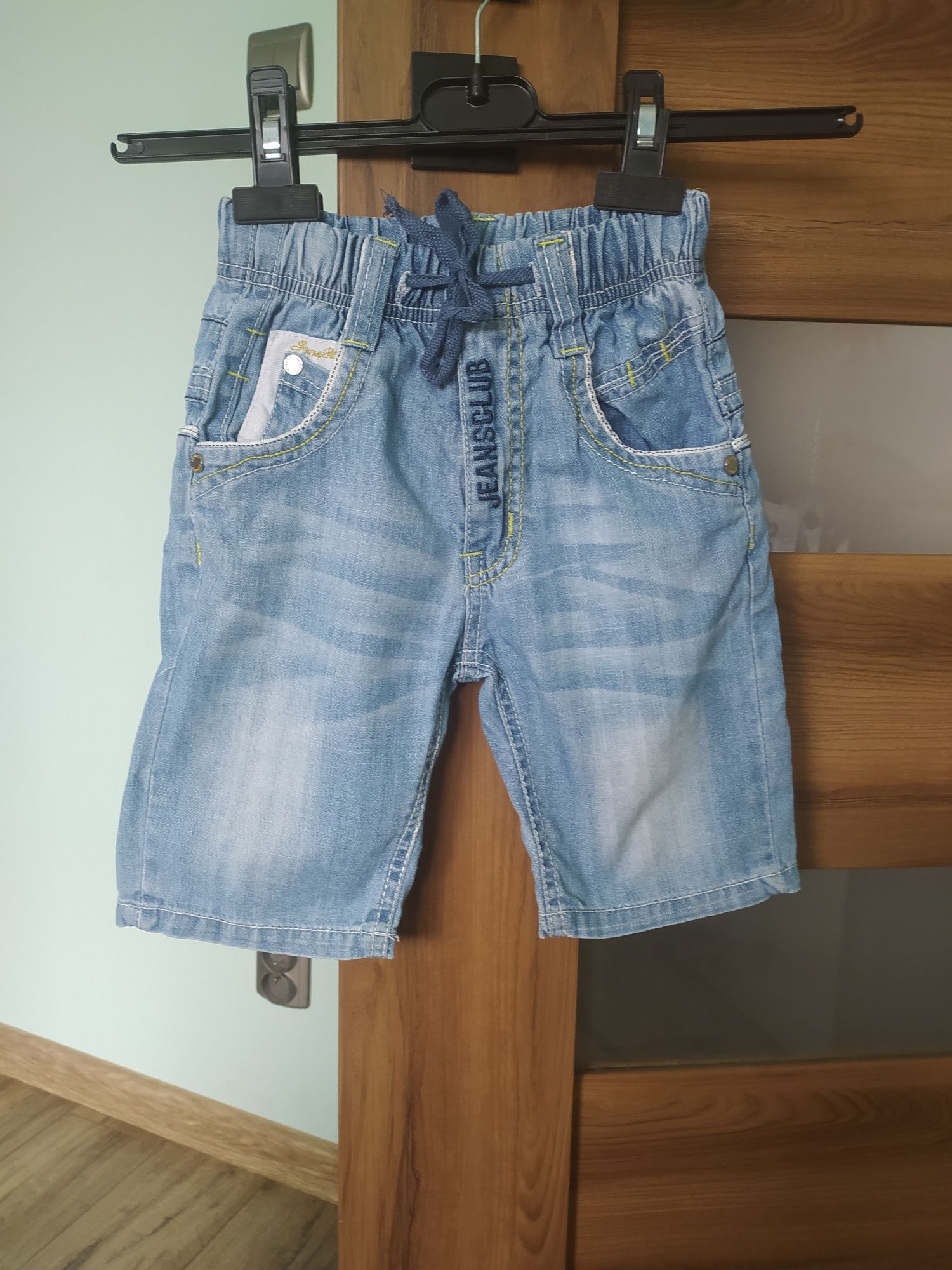 Spodenki szorty krótkie jeansy dżinsowe 98 104