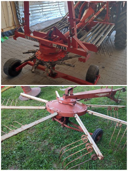 Zgrabiarka Fahr Fella ts350 Pottinger Hit Grabarka Pająk przewracarka