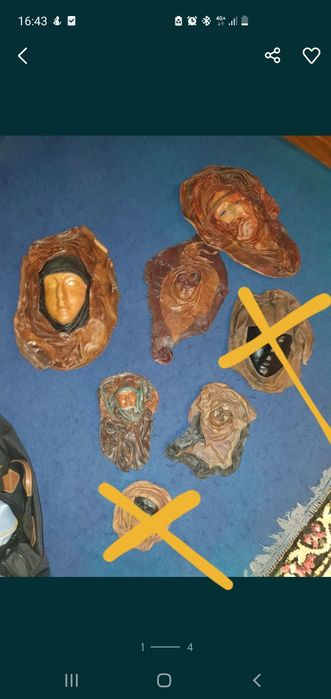 Máscaras de decoração