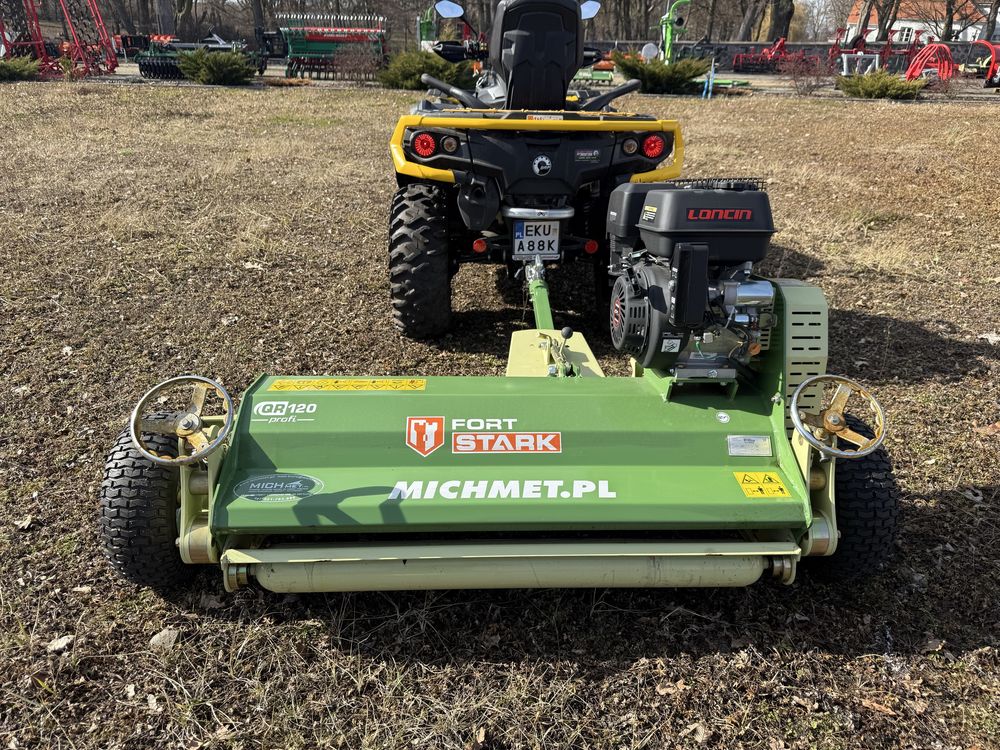 Kosiarka mulczer spalinowa na hak quad can am 120 cm silnik