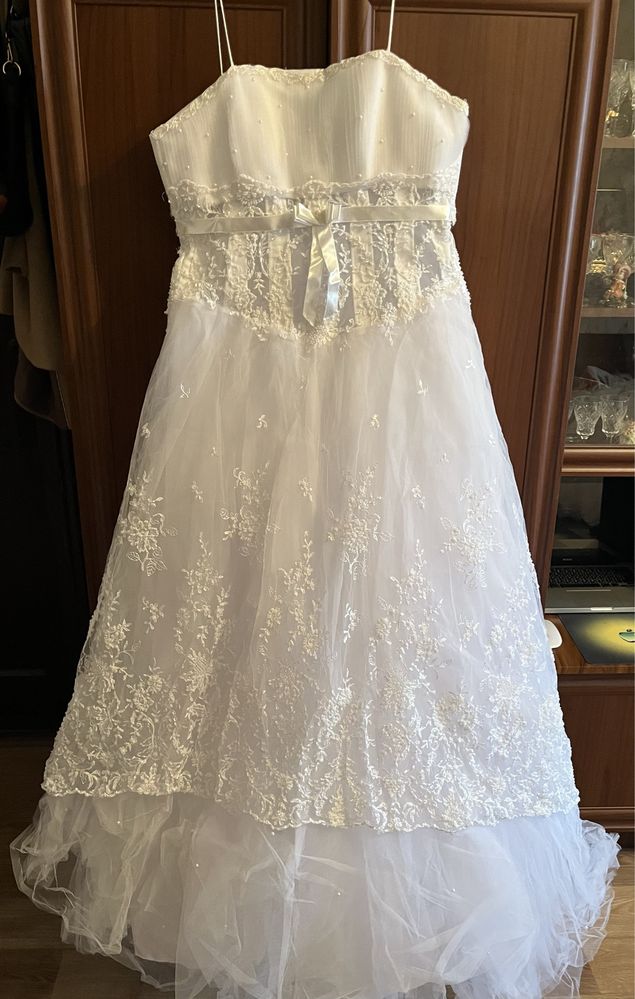 Свадебное платье 44-47 размер (S-M)