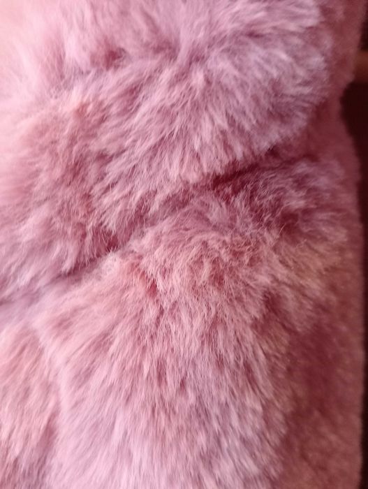 Casaco de inverno de pêlo comprido