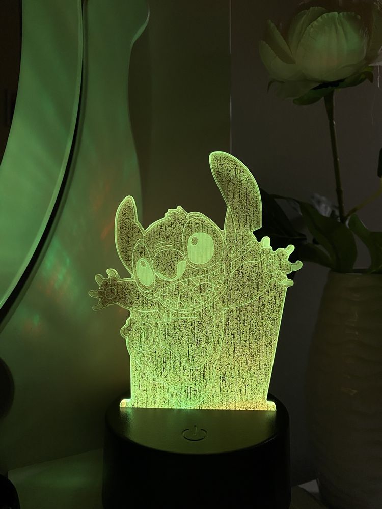 Stitch Lampka Led