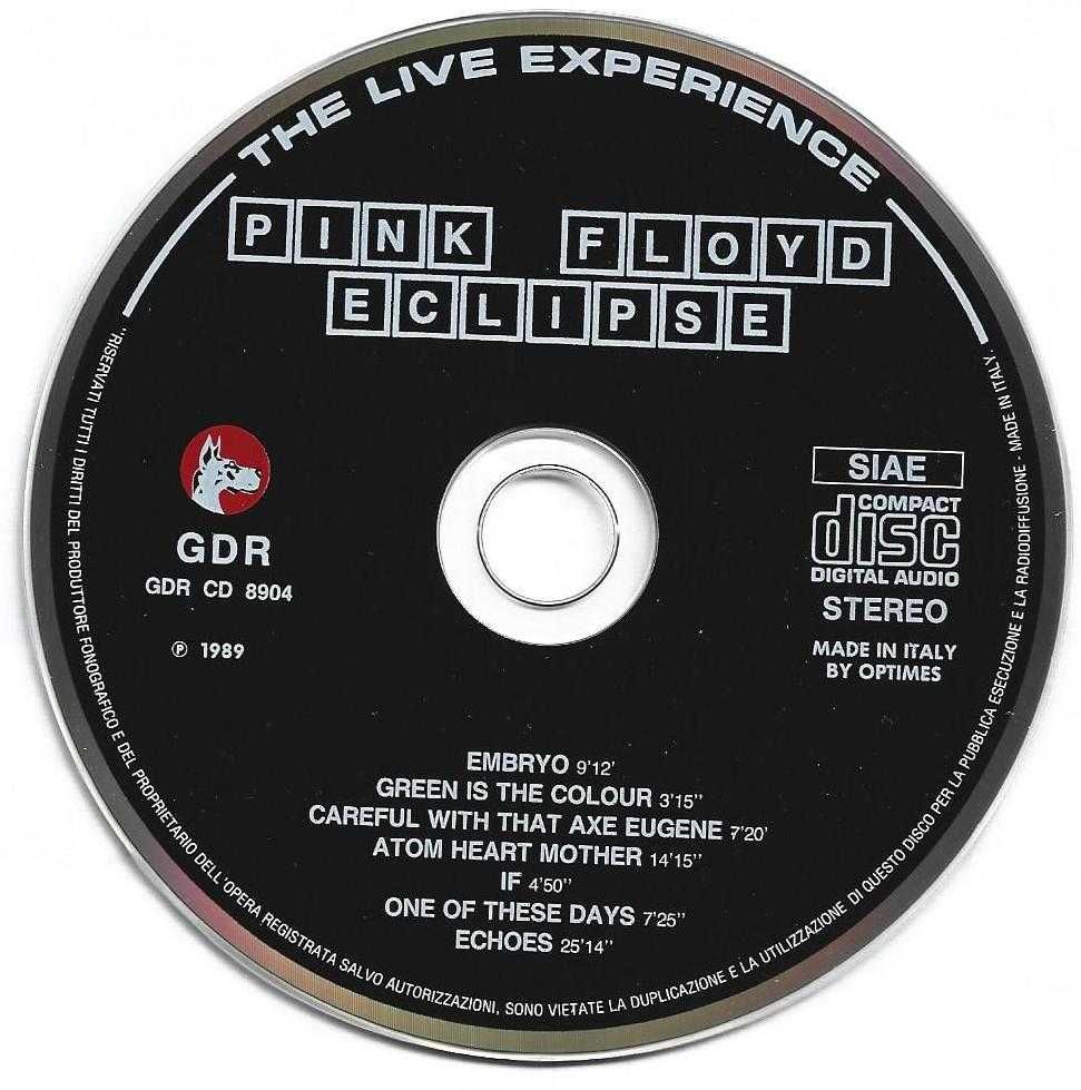 Pink Floyd - - - - - Eclipse - - - - - CD