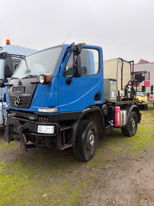 Unimog U20  Skrapiarka Unimog Merceses