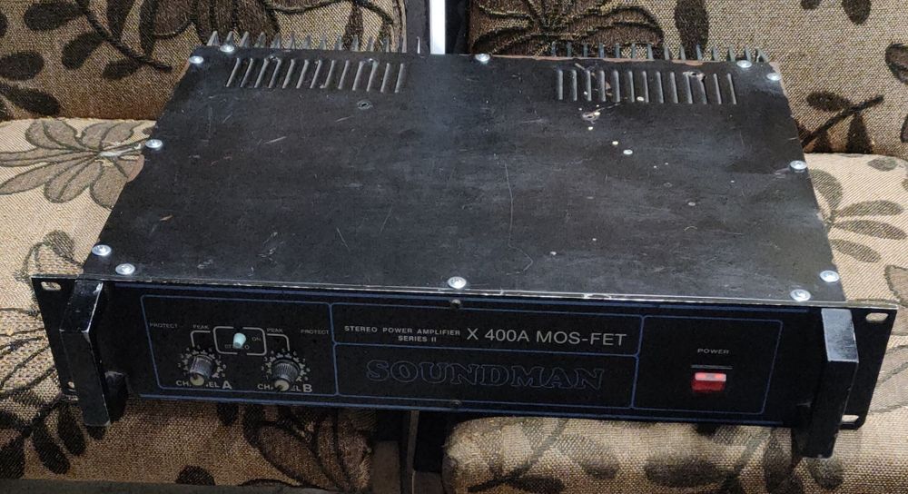 Końcówka mocy wzmacniacz estradowy soundman x 400a