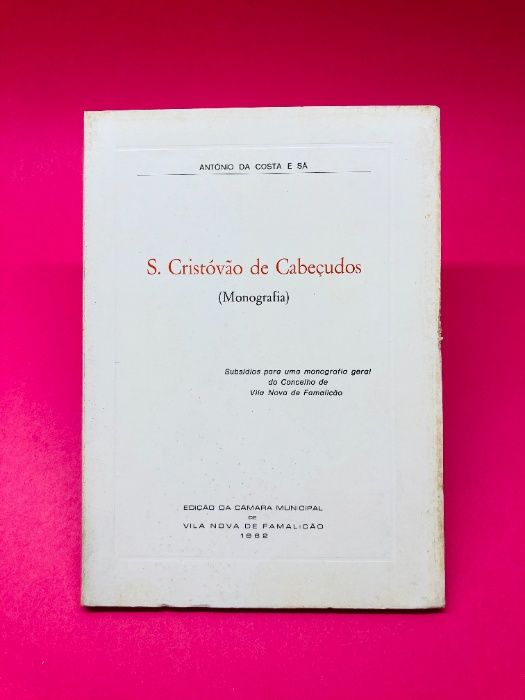 S. Cristóvão de Cabeçudos - António da Costa e Sá