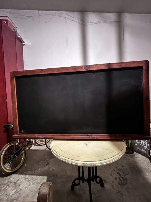 Quadro de giz muito grande vintage