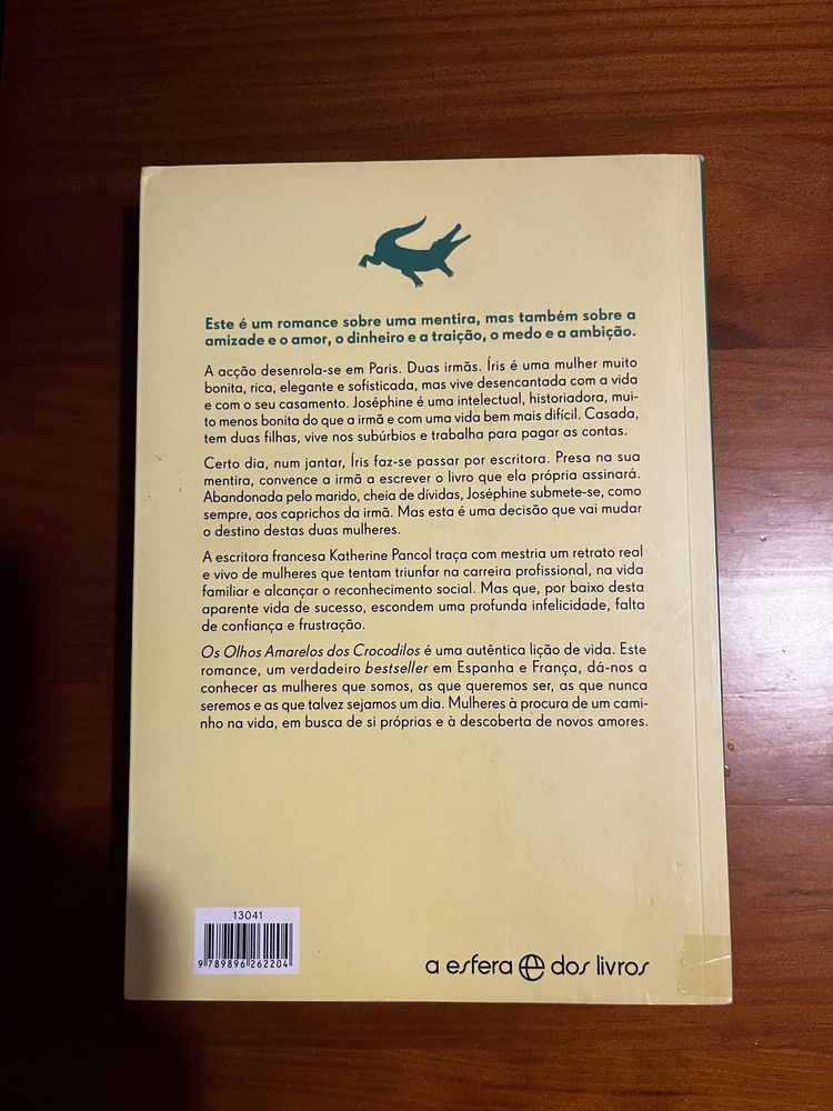 Os Olhos Amarelos dos Crocodilos - Katherine Pancol