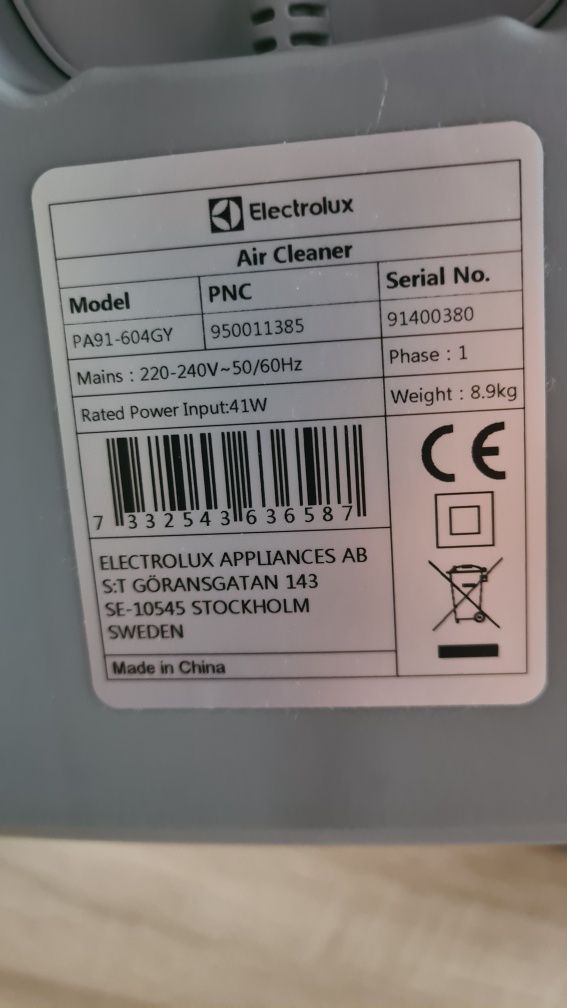 Electrolux PA91 -604GY