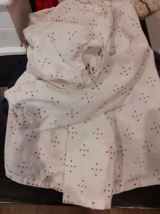 Blusa  Blue Kids e casaco beneton 3/4 anos