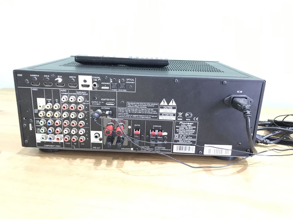 Amplituner  wzmacniacz Pioneer VSX-521 Odtwarzacz Blu-Ray BDP-140