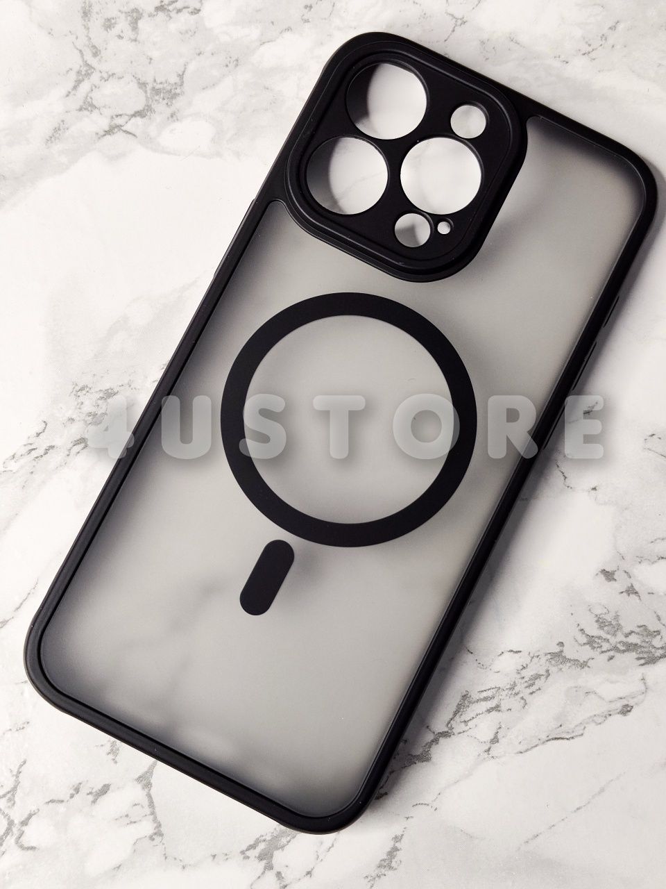Чехол Matt Premium Magsafe на iPhone 15 Pro Max матовый чохол матовий