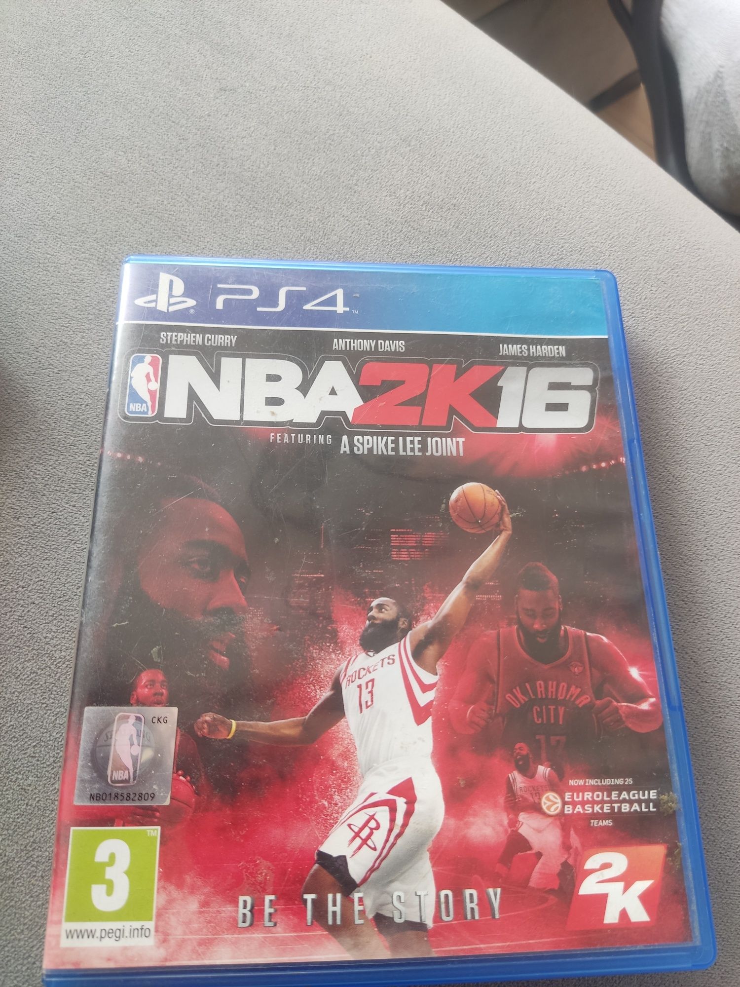 NBA 2k16 ps4 gra