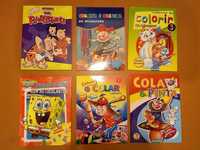 Livros Infantis para Colorir e Didácticos
