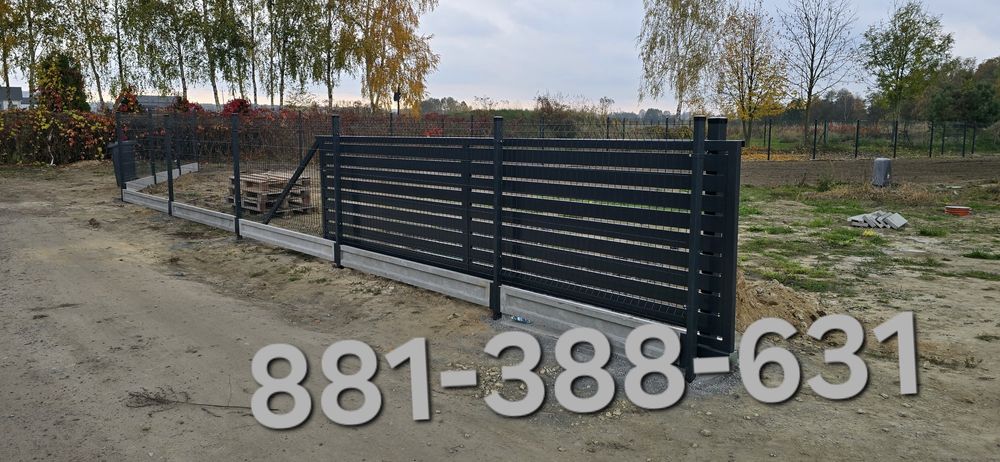 Ogrodzenie/ogrodzenia panelowe z montażem. Bramy,Furtki WOLNE TERMINY!