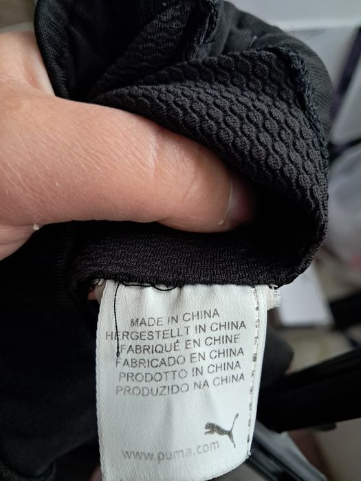 Czarne sportowe legginsy damskie Puma