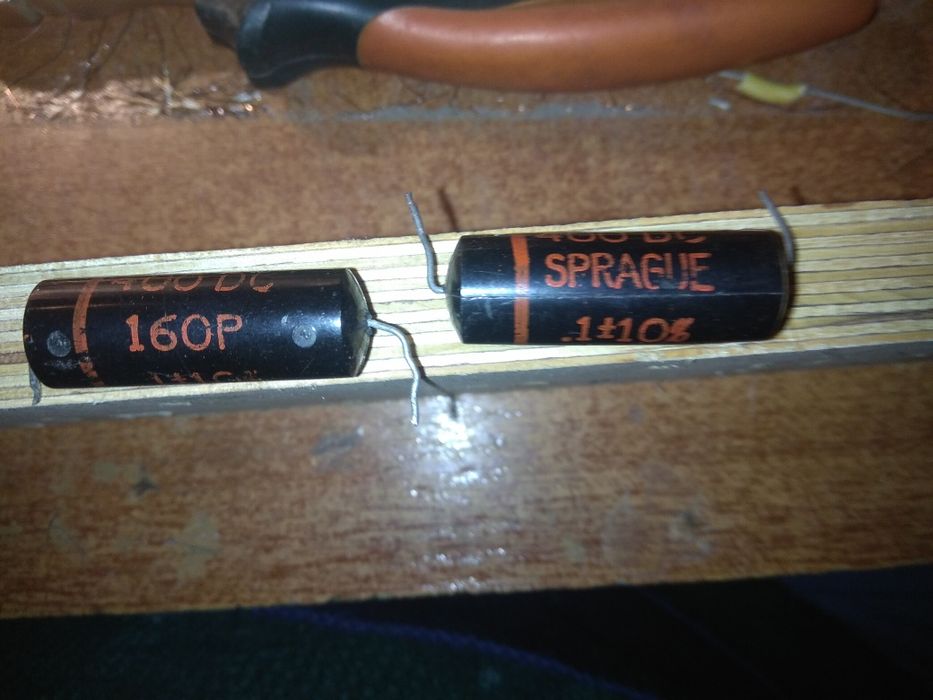 Конденсатори PIO 400v  made in USA.