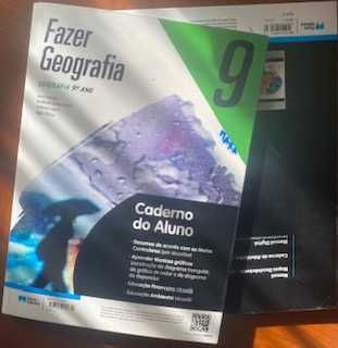 Livro + ca "Fazer geografia" 9