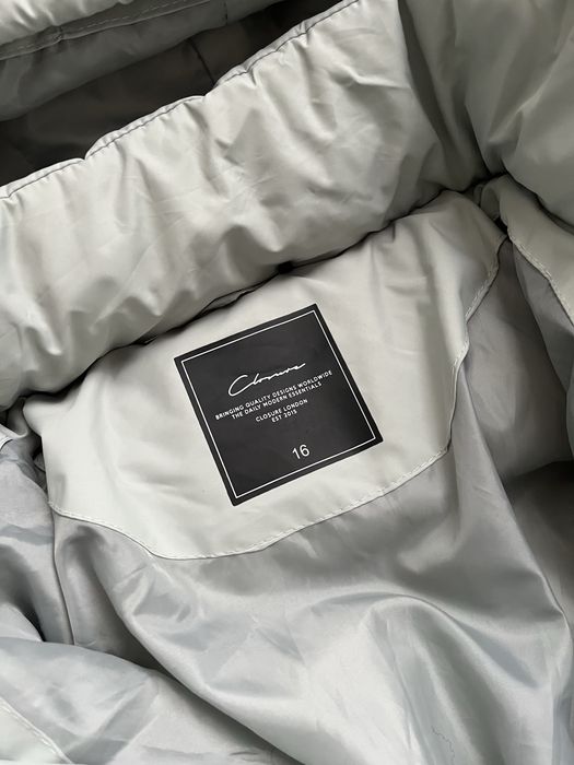 Зимняя куртка оверсайз пуховик пуффер