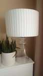 Nowa lampa stołowa szklana Hampton z kloszem T.K Maxx hit wyprzedaż gl