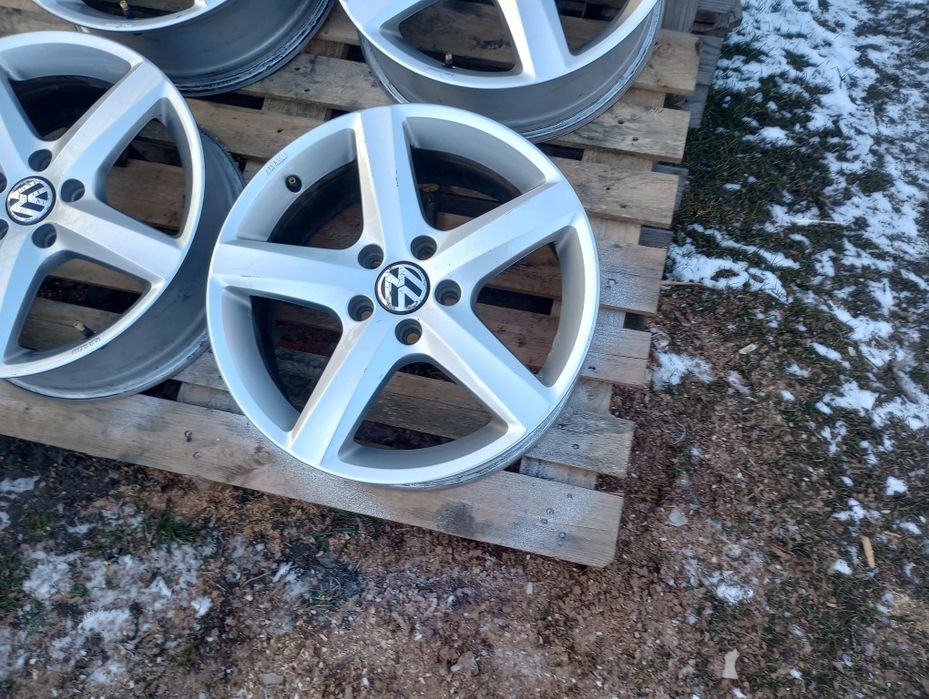 17' 5x112 Alufelgi Oryginalne Volkswagen Audi Seat Skoda Felgi