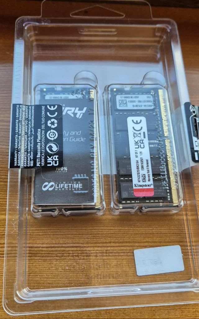 Pamięć DDR4 Kingston Fury KF432S20IBK2/64  3200 MHz 64GB [2 x 32GB]