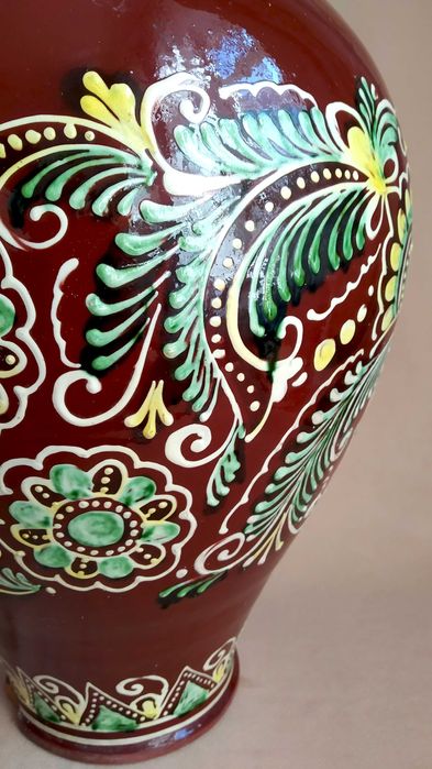 Косівська стара масивна ваза 55,5см