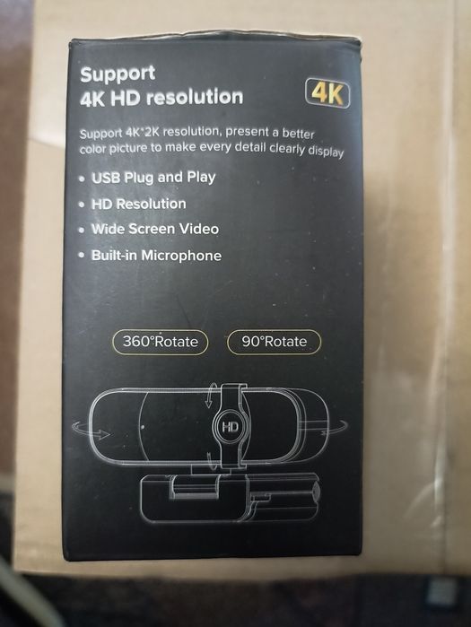 Камера 4к на пк та ноутбук