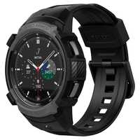 Pasek Spigen Rugged Armor  Galaxy Watch 4 Classic 46 Mm Charcoal Grey