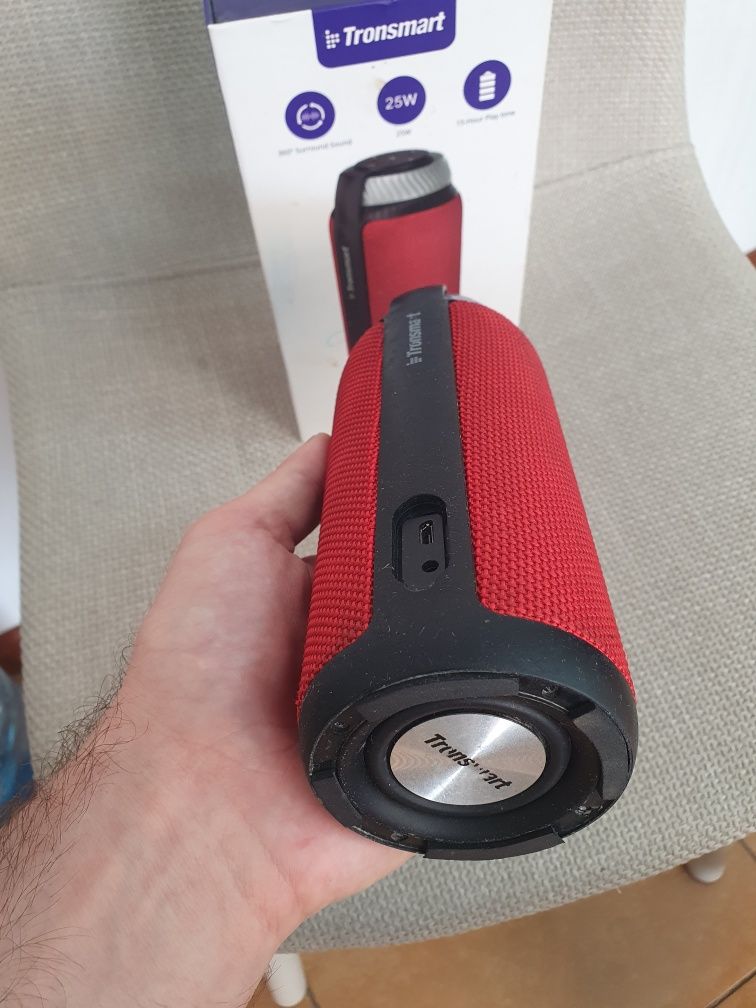 Портативна колонка Tronsmart Element T6 акустика динамік сабвуфер
Под