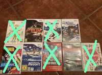 Vendo varios jogos para a Wii