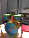 Bateria infantil Panda  Como NOVA