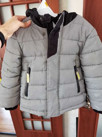 Теплая зимняя детская куртка PRIMARK р98