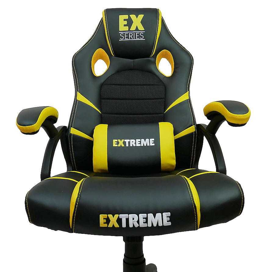 Fotel Gamingowy dla Gracza Extreme EX Black/Yellow