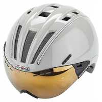 Casco ROADSTER Plus Kask w tym daszek, szary