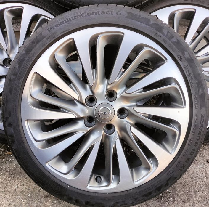 Felgi z oponami Opel Astra Meriva Vectra Signum 7,5x18 ET37 5x110