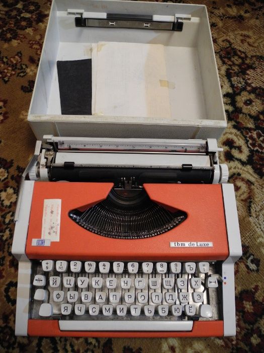 печатная машинка UNIS tbm De luxe
