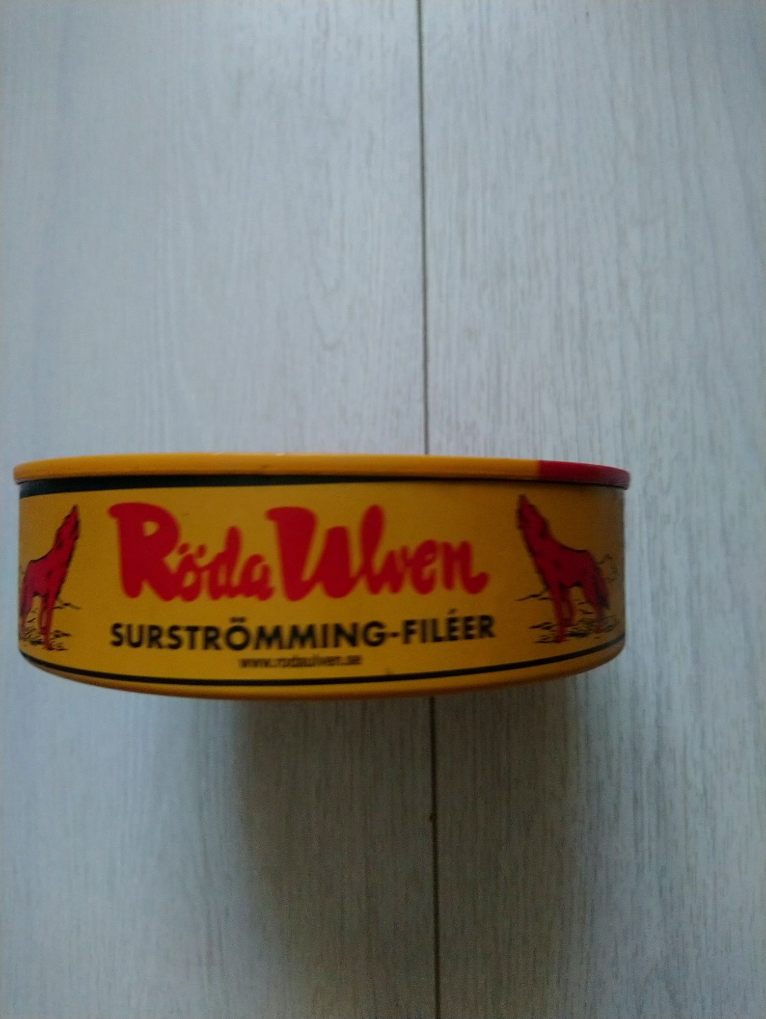 Surstromming Roda Ulven філе 400 гр Швеція сюрстреммінг рибна консерва