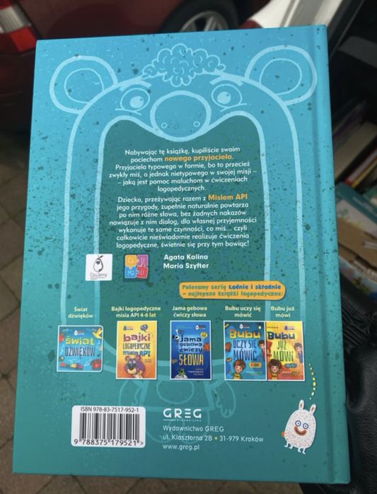 Bajki logopedyczne Misia API