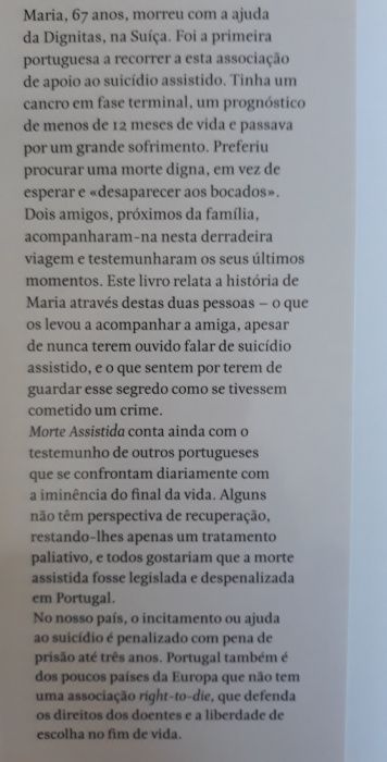 Livro "Morte Assistida"