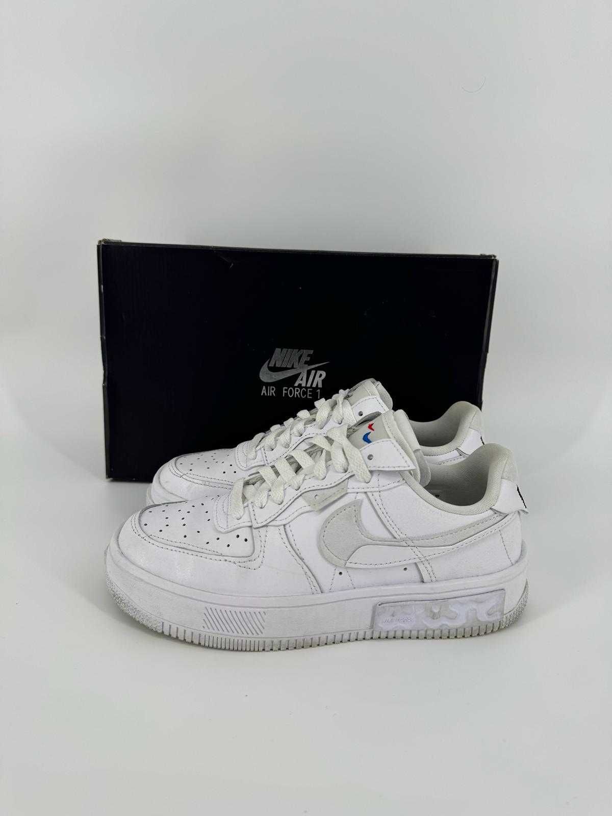 Nike air force 1 Fontanka sneakersy niskie 38 białe damskie buty