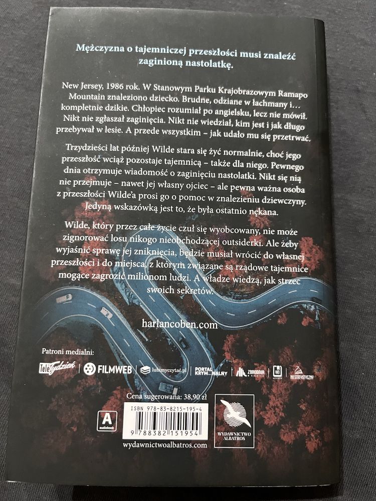 Ksiazka Harlan Coben Chlopiec z lasu thirller