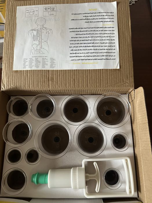 Ваакумные банки для массажа.