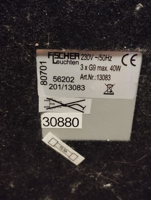 Lampa podłogowa, aluminiowa Fischer leuechten