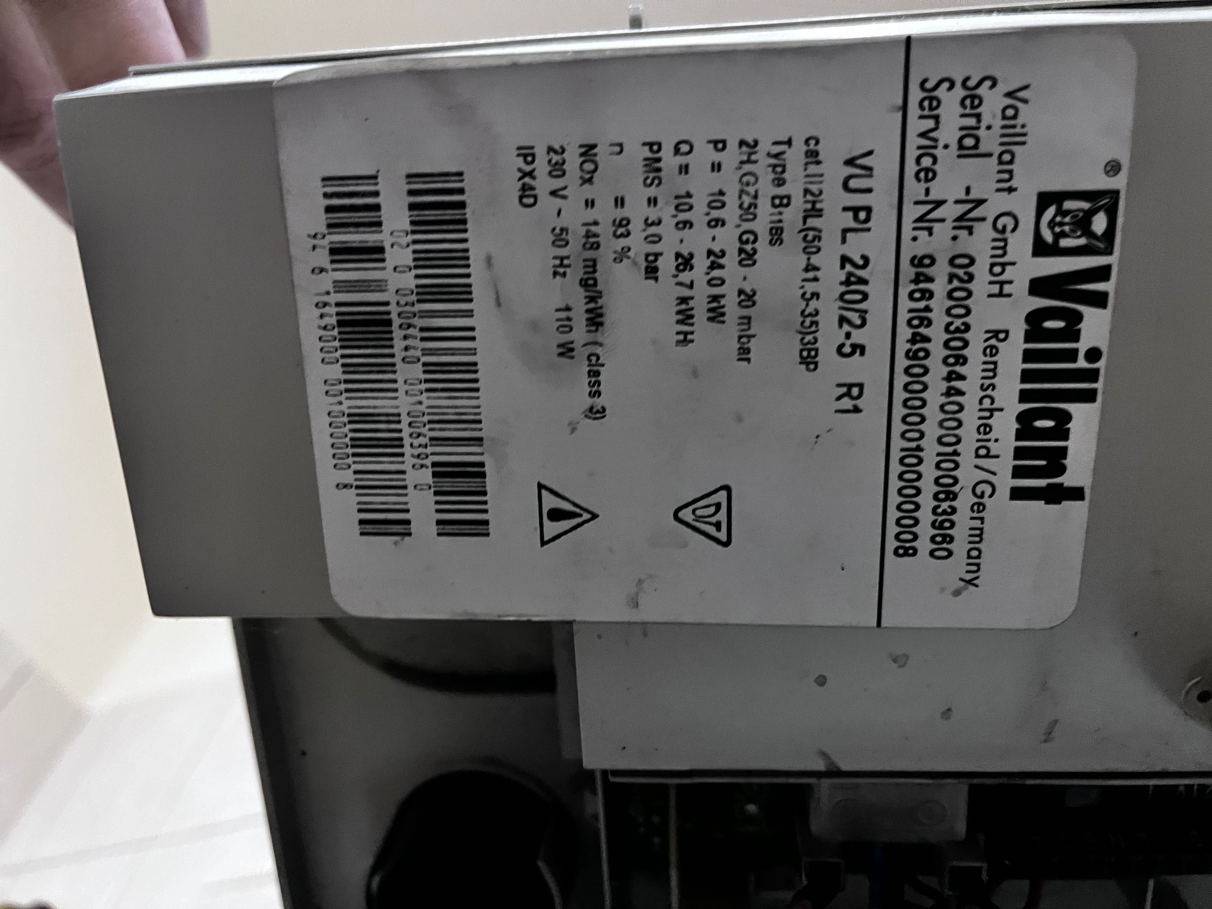Piec Vaillant VU PL 240/2‑5 R1