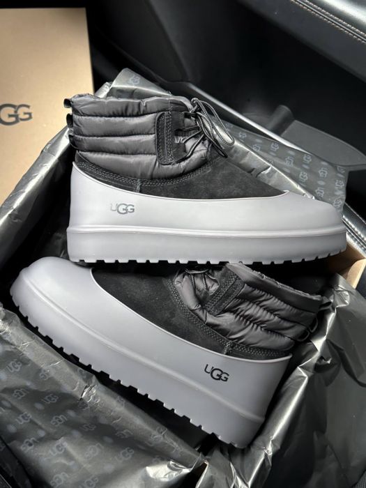 Чоловічі угі черевики UGG чорні замшеві