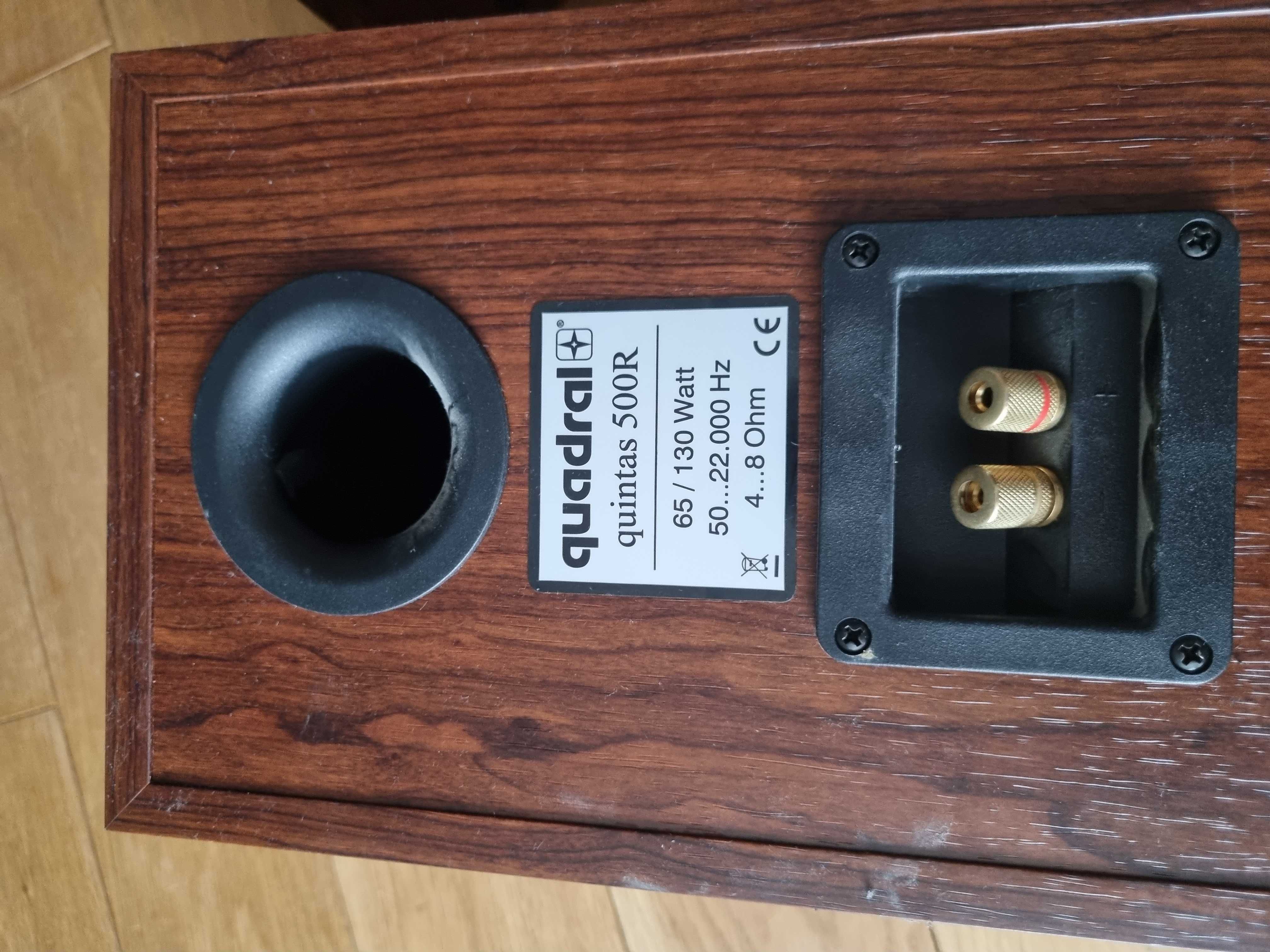 Głośniki Quadral 500F + Amplituner DENON AVR-1507