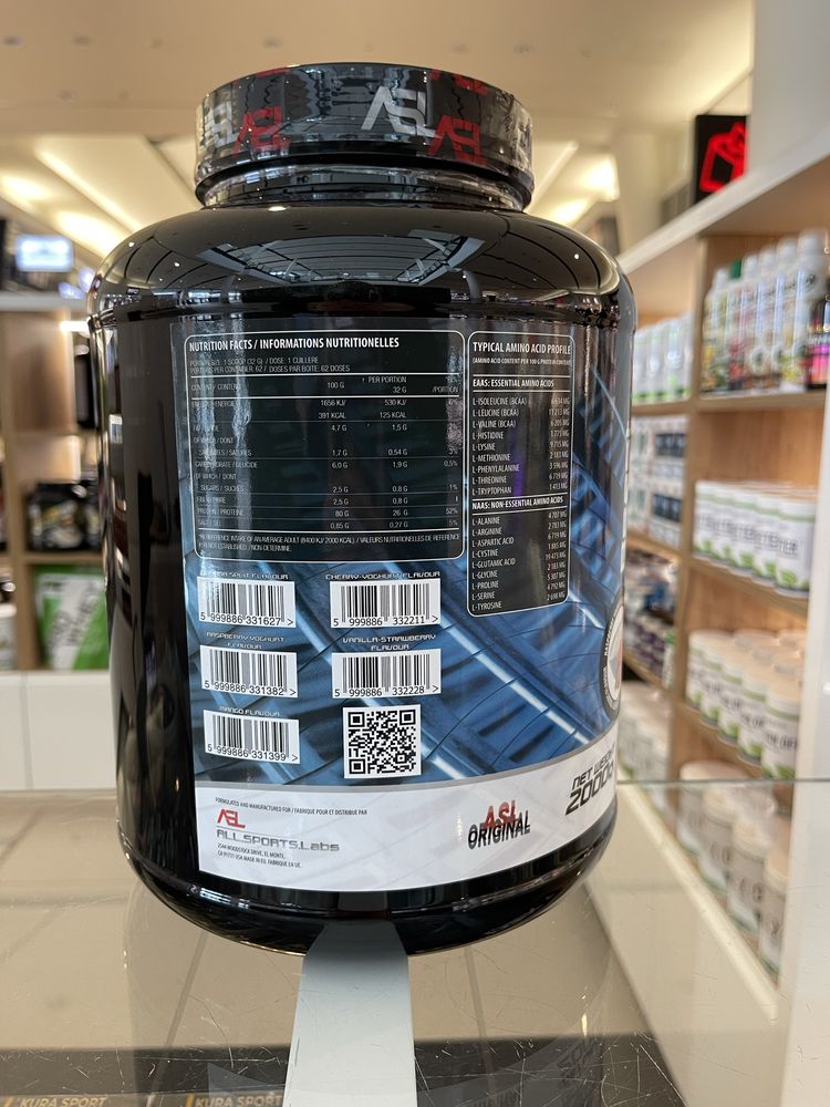 Białko ASL Beast Pro Whey 2000G truskawka-wanilia protein masa RADOM