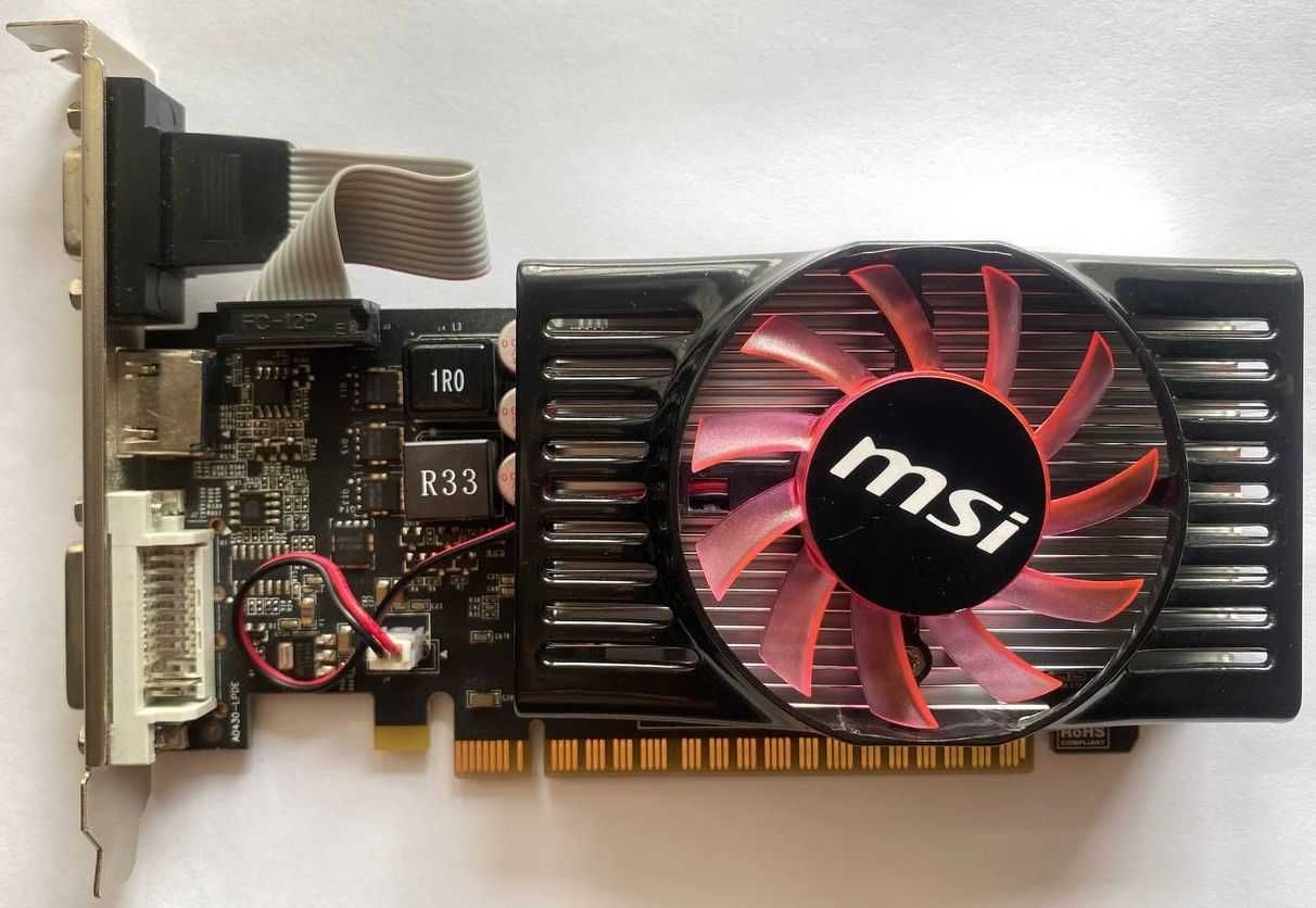 Відеокарта MSI GeForce GT 630 LP 1024MB GDDR3 (N630-1GD3/LP)